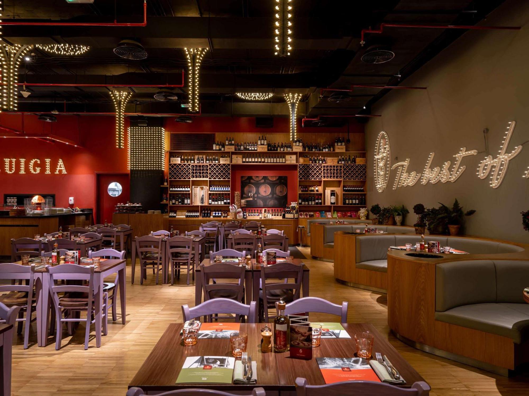 Hotel Rixos Premium Dubai Jbr Esterno foto Interior of a typical Italian restaurant