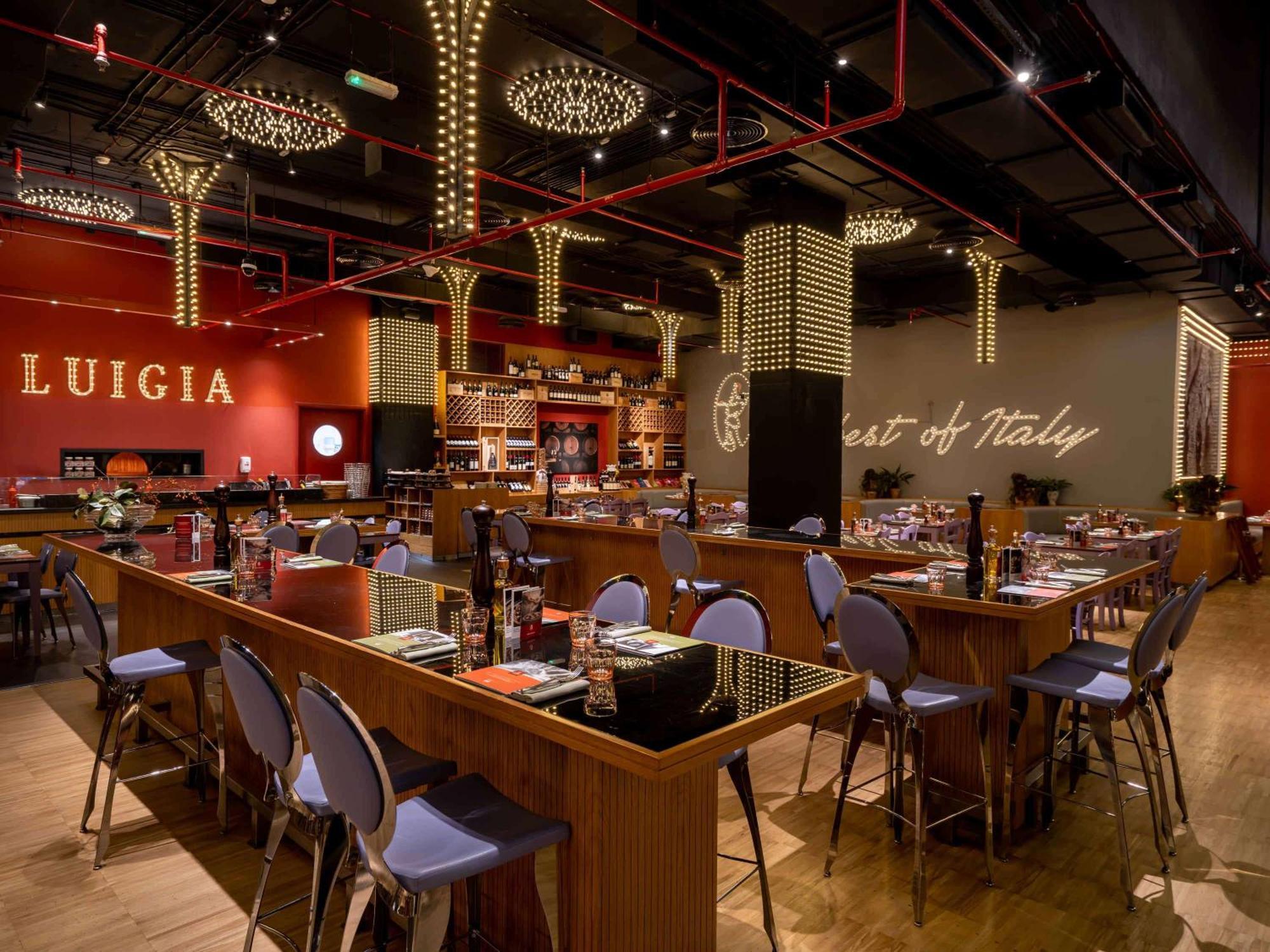 Hotel Rixos Premium Dubai Jbr Esterno foto Luigia restaurant